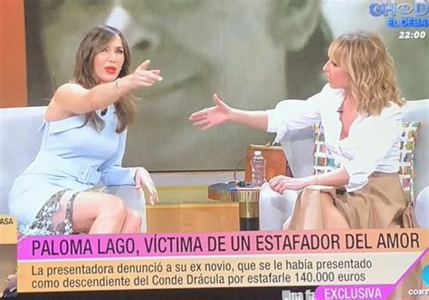 paloma lago y emma garcia|Paloma Lago abandona Fiesta en directo: tenso。